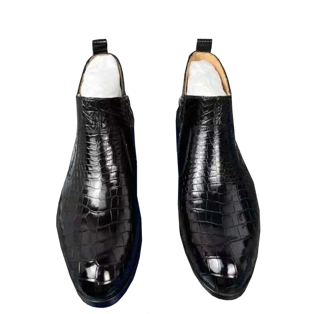Рисунок 3 - Новые мужские крокодиловые ботинки yingshang