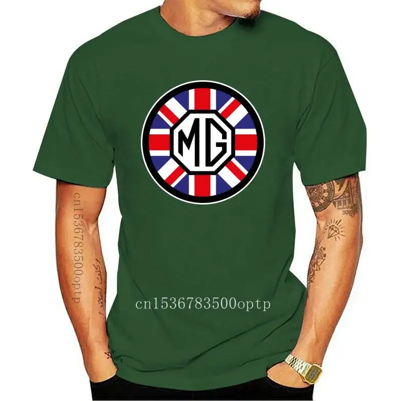 Мужская одежда MG Union Jack логотип безопасность быстрая британская спортивная