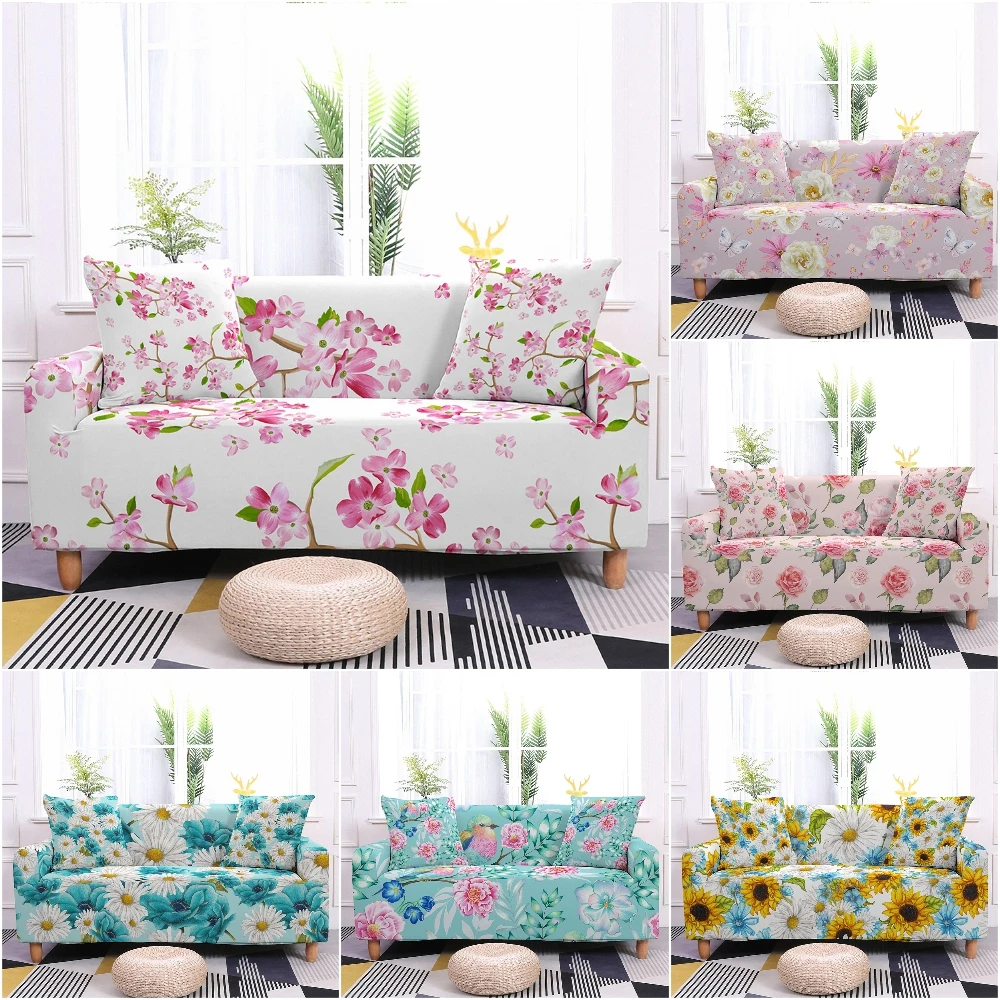 

Living room printing sofa cover elastic sofa cover cover modular sofa decoration
