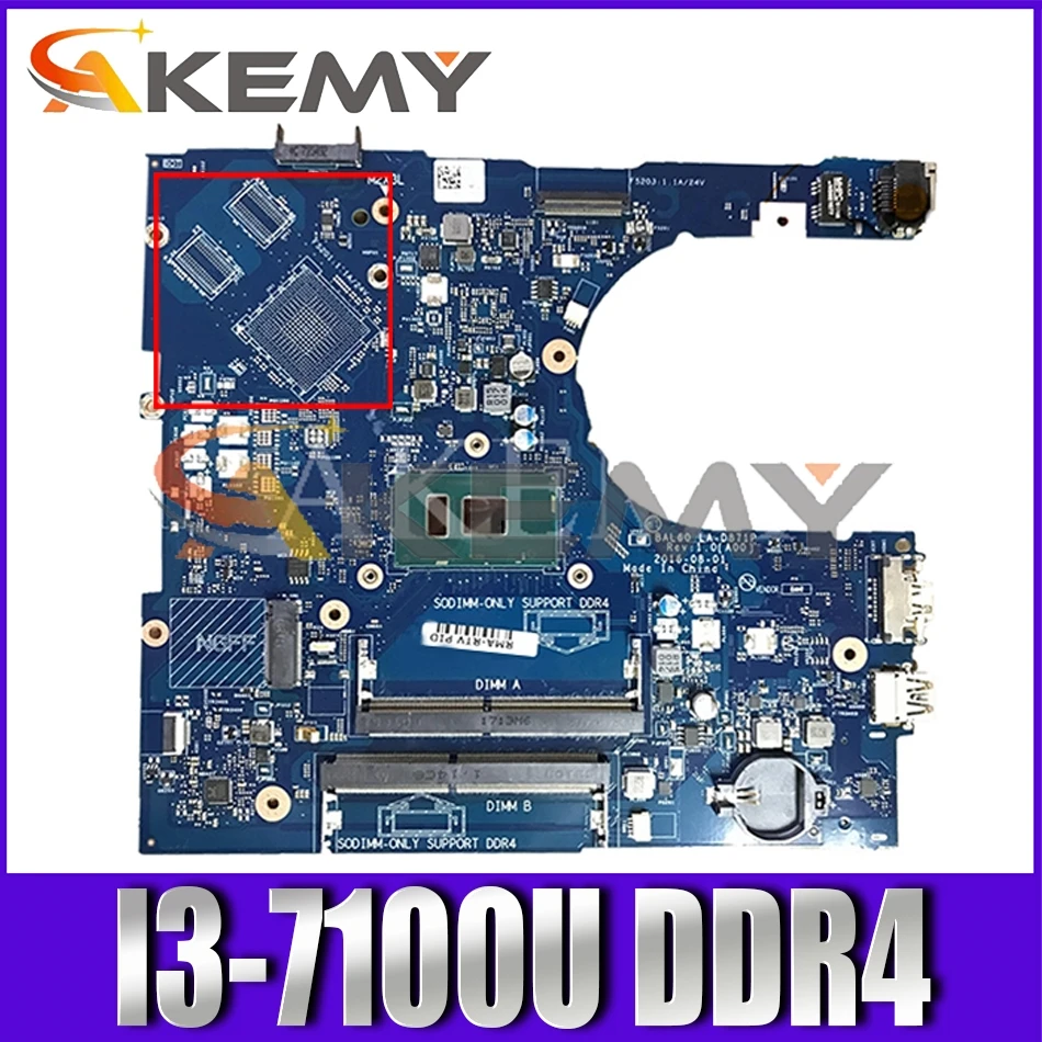 

Материнская плата для ноутбука DELL 15 5566 5468 5568 100%