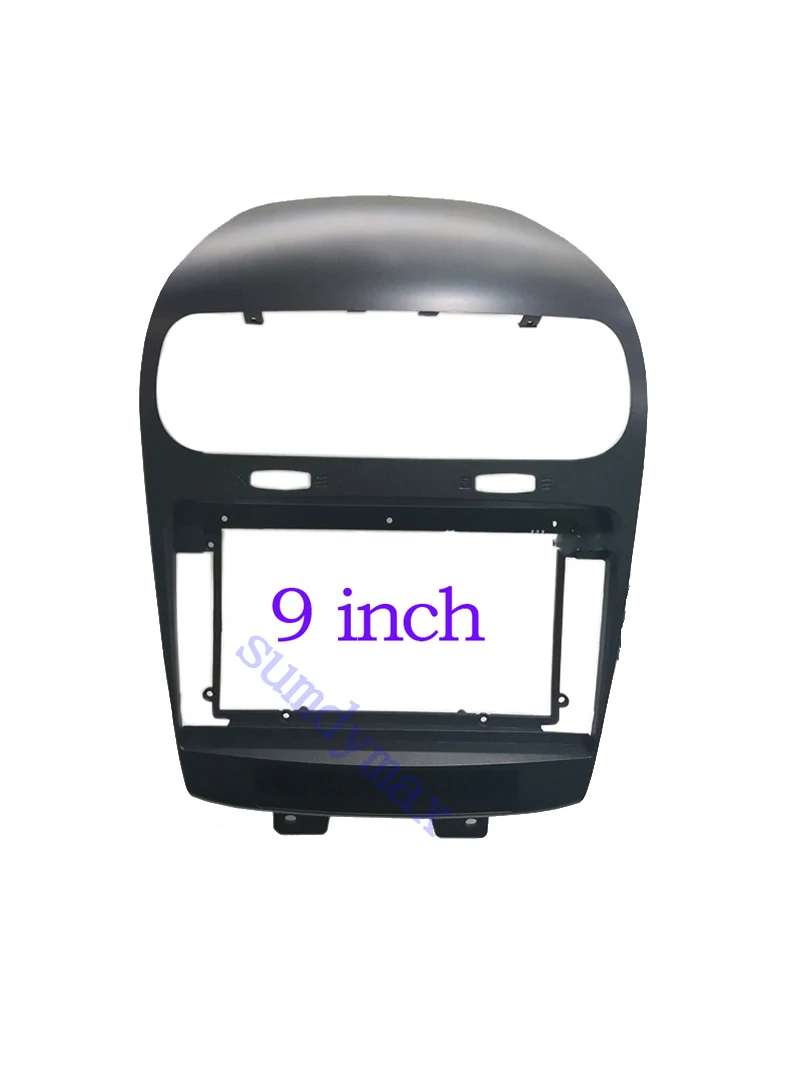 

9inch Car DVD Frame Audio Fitting Adaptor Dash Trim Kits fascia For Dodge Journey Fiat Leap Freemont 2012-2020 car Radio Player
