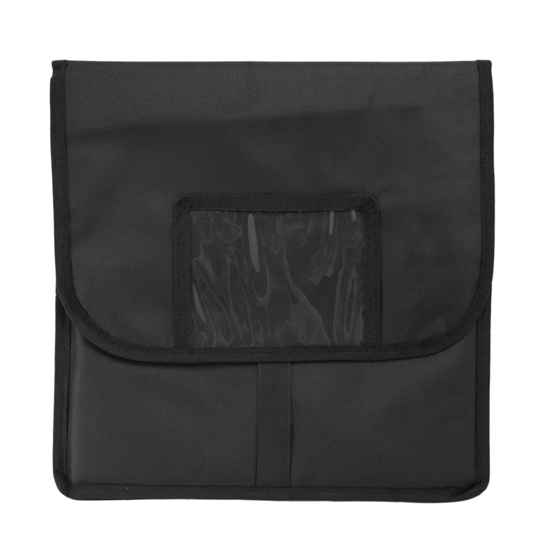 

Изолированная фототкань, ткань Оксфорд, алюминиевая фольга, без влаги, большая сумка для доставки пищевых продуктов, Черная