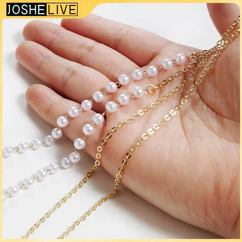 

Imitation Pearl Mask Glasses Chain Fashion Beautiful Practical Sunglasses Masking Chains Mask Retainer Non-slip Mask Lanyard