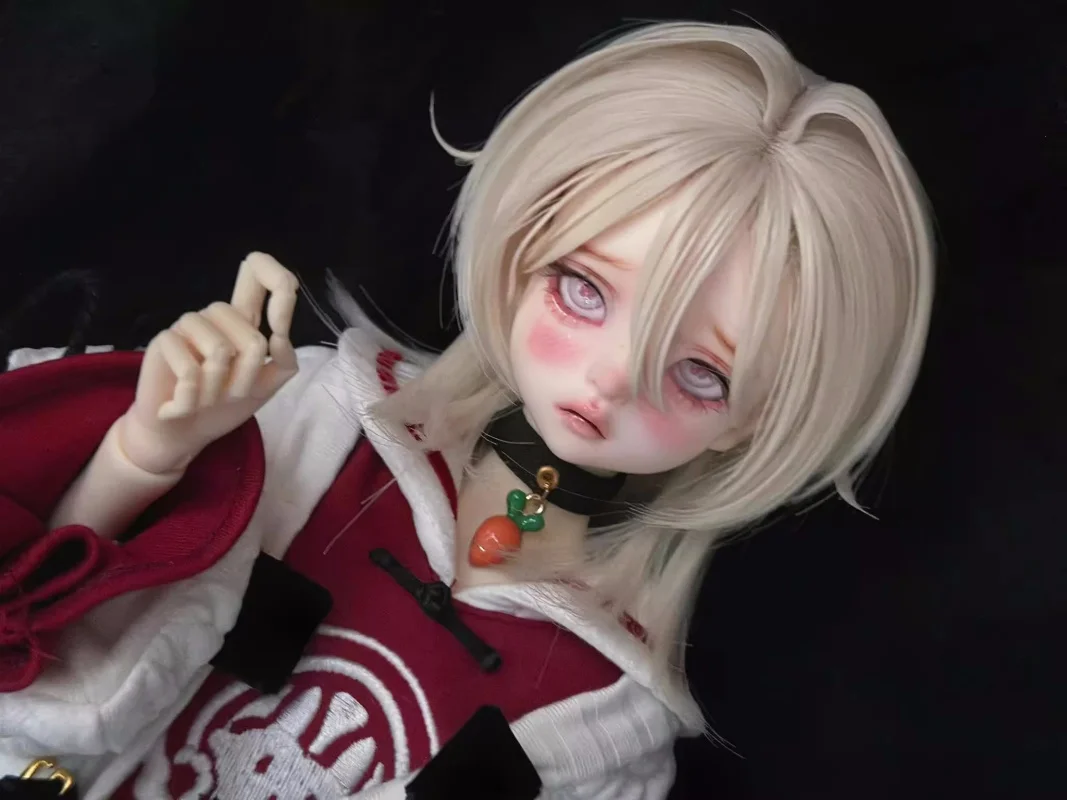 Парик куклы bjd подходит для 1/4 1/3 размер высокотемпературная шелковая укладка