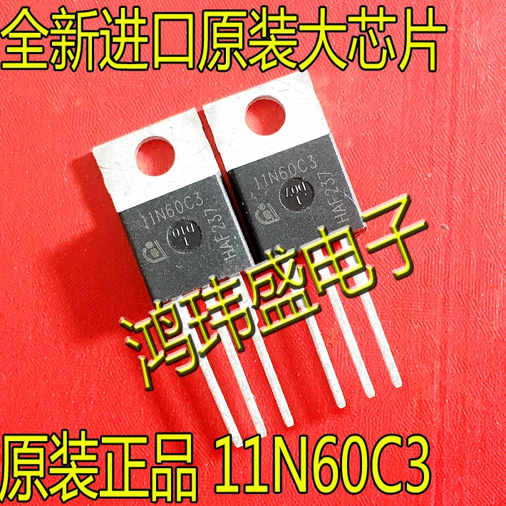 

(5 шт./партия) SPP11N60C3 11N60C3 TO-220 MOS11A600V