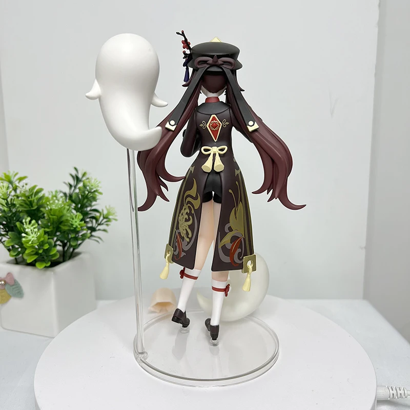 18cm Genshin Impact Hu Tao Anime Figure Klee Hibana Knight Action Paimon Figurine Doll Toys |