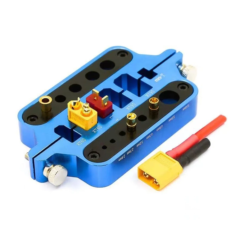 

RC Batteries Connector Soldering Station Jig Tool for XT60 / XT90 / Deans/T-Plug & Bullet Connectors Universal Soldering