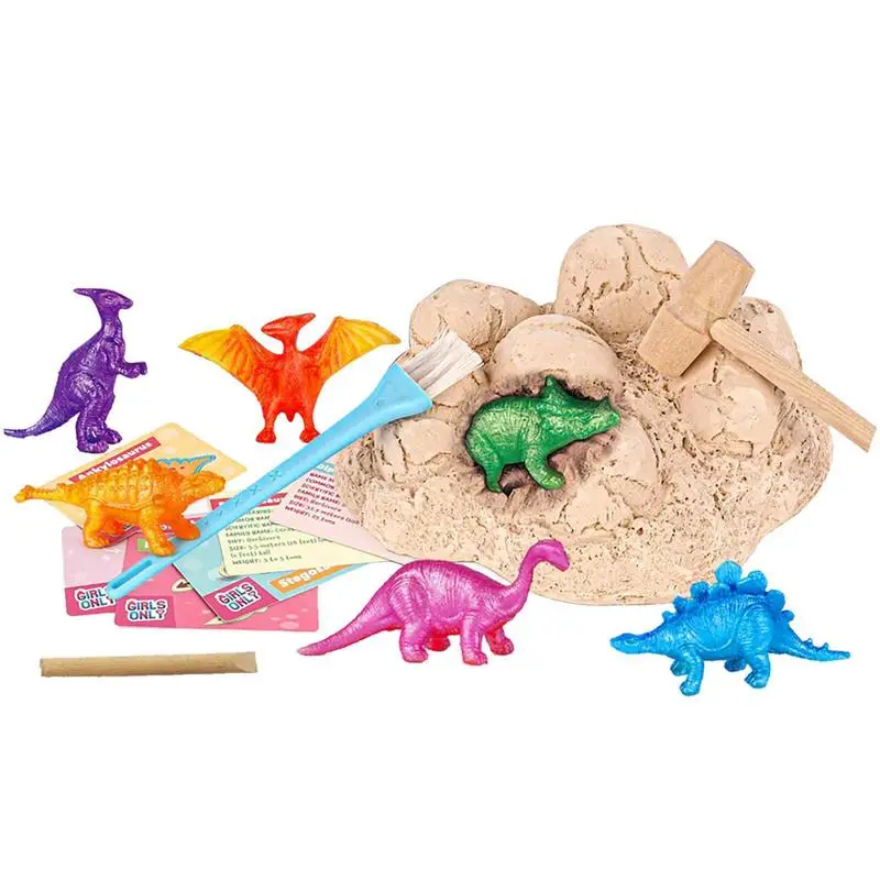 

Dinosaur Egg Tyrannosaurus Model Toys Scientific Mining Educational Toy Dinosaur Archeology Digging Toys For Kids Children