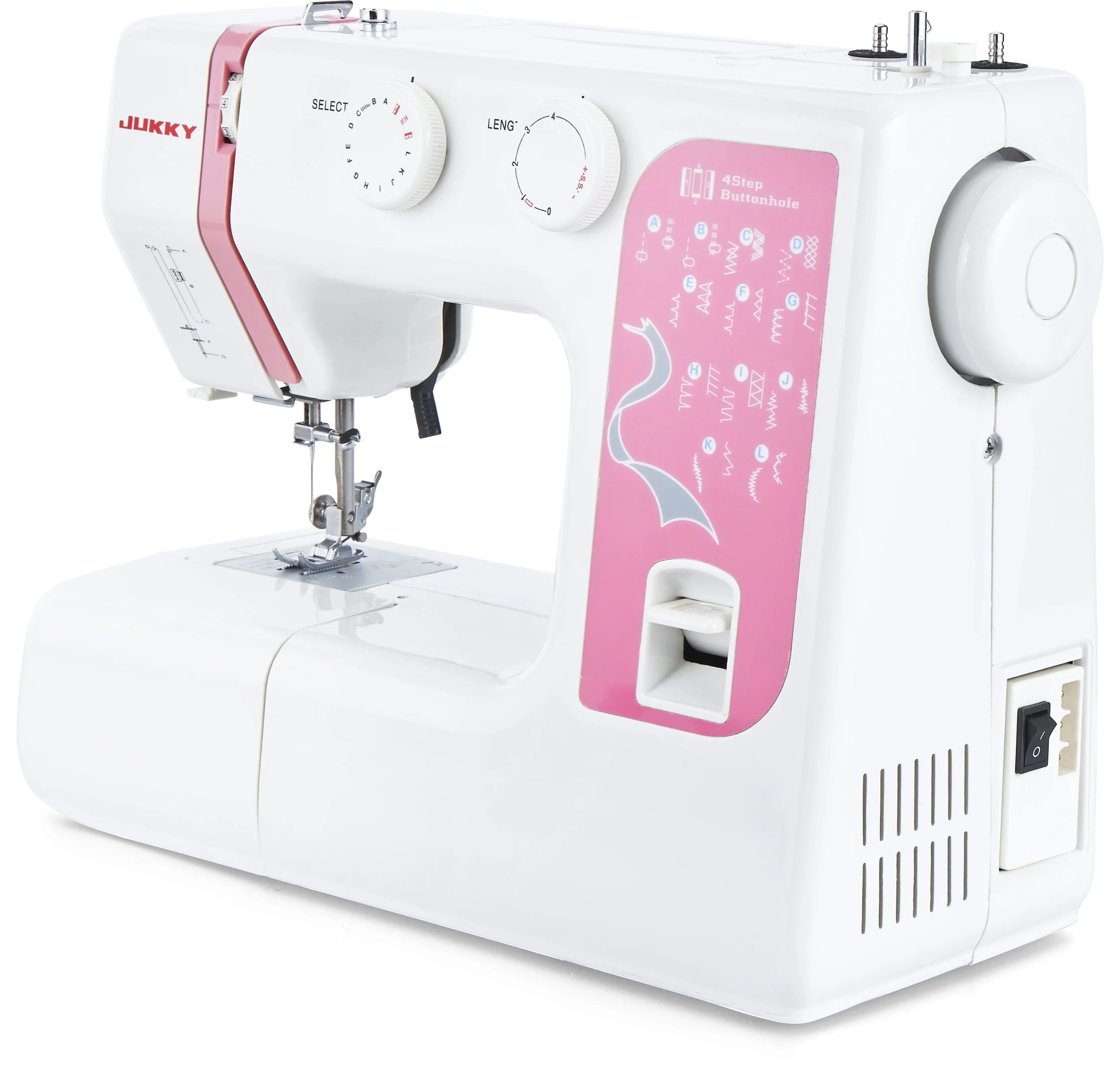 YYHC-J-K6624 ГОРЯЧАЯ распродажа многофункциональная швейная машина бытовая