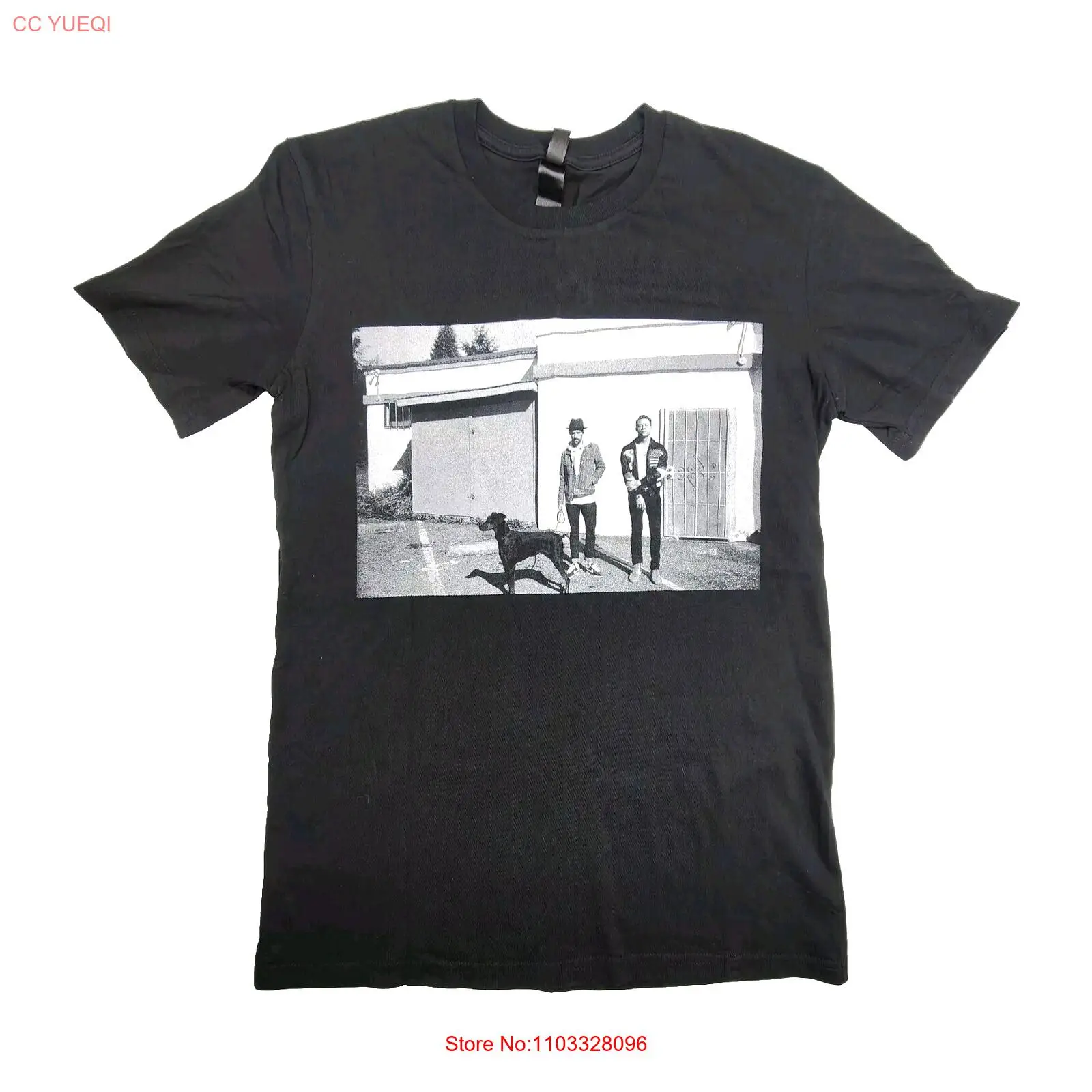 Macklemore рубашка для взрослых Размер маленький черный Графический принт Райан