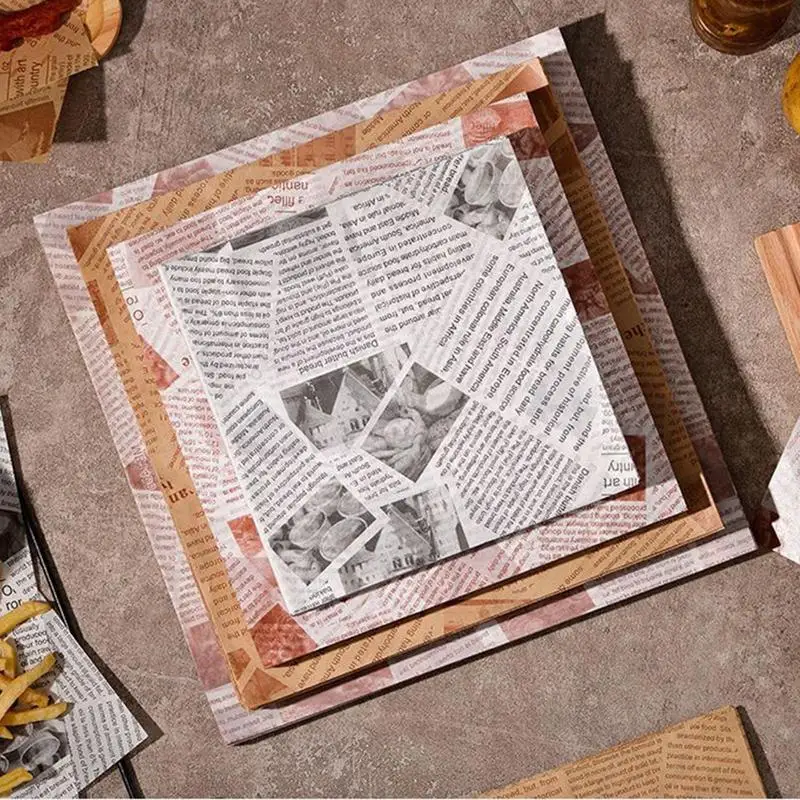 Смазочные бумажные листы безопасные для пищевых продуктов жиростойкие бумаги