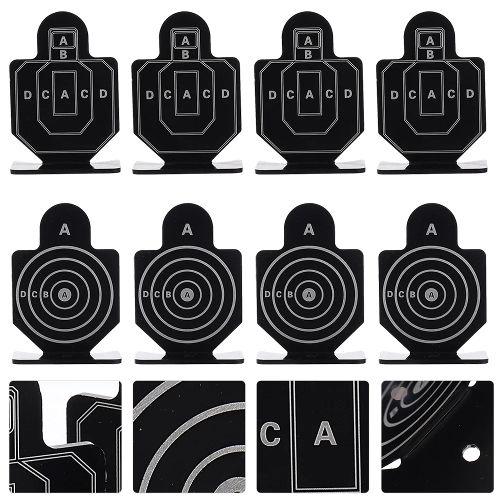

2 Boxes of 8Pcs Train Targets Indoor Entertainment Targets Metal Target