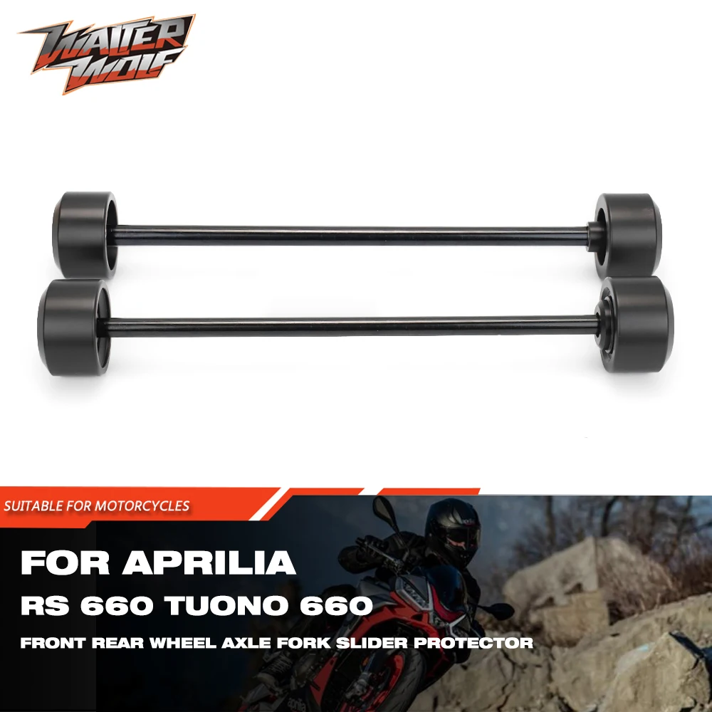 

For Aprilia RS 660 Tuono 2021-2023 Front Rear Wheel Axle Fork Crash Slider Protector Motorcycle Falling Protection Accessories