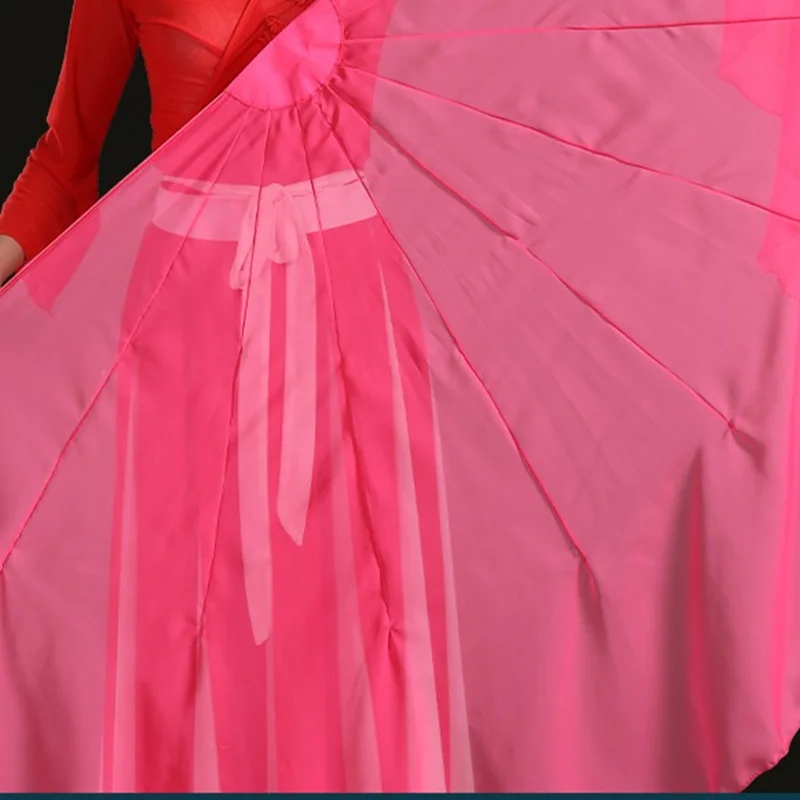 Вееровая Фата Fishbone большого размера мягкий светящийся танцевальный реквизит для