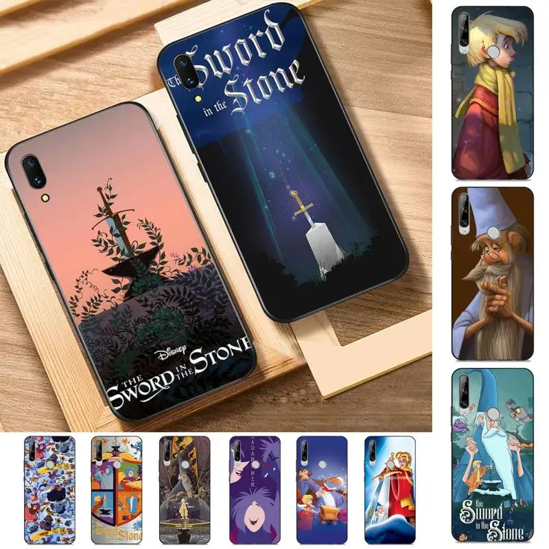 

Disney Sword in the Stone Phone Case for Huawei Y 6 9 7 5 8s prime 2019 2018 enjoy 7 plus