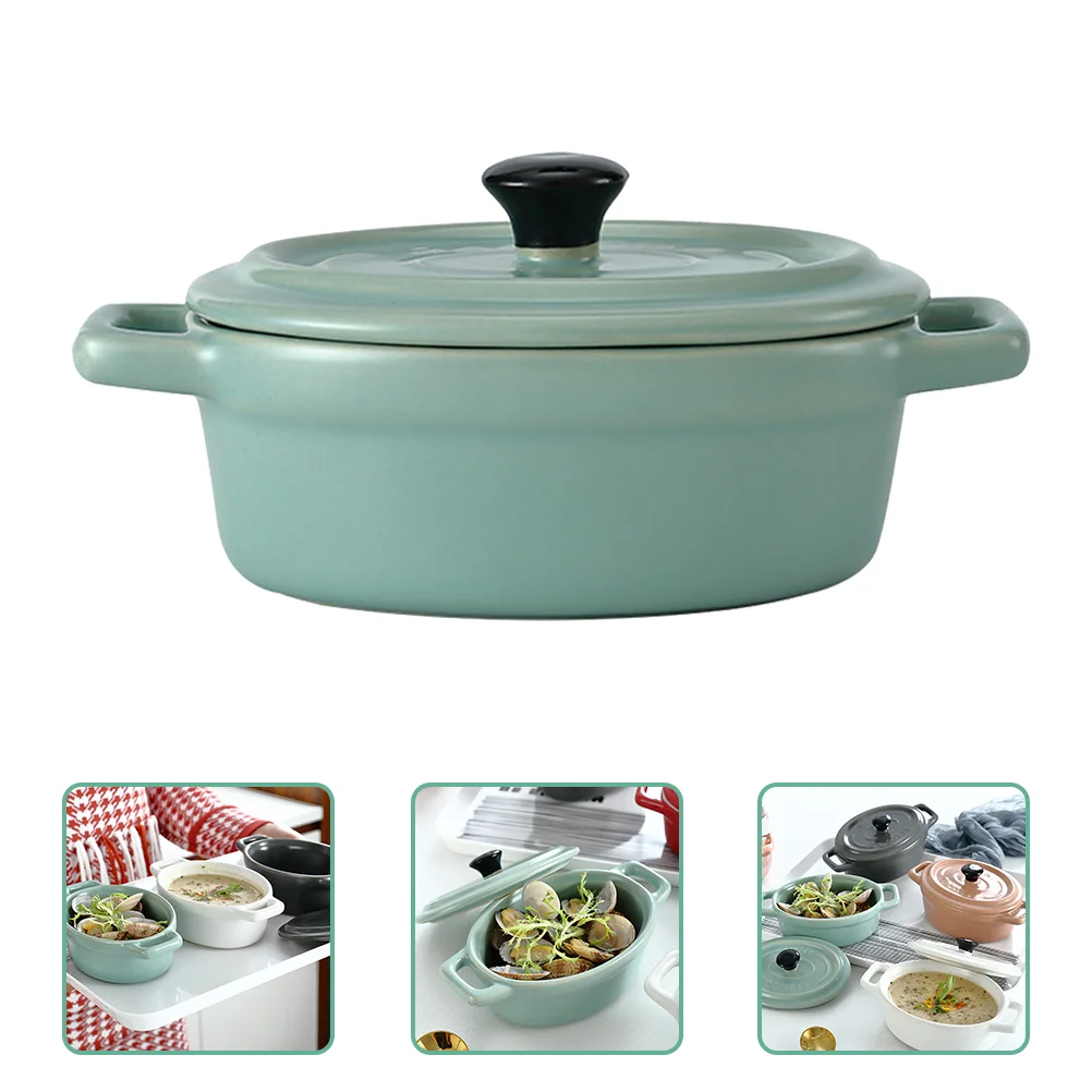 Безопасные чаши для духовки домашняя керамическая посуда суповая чаша