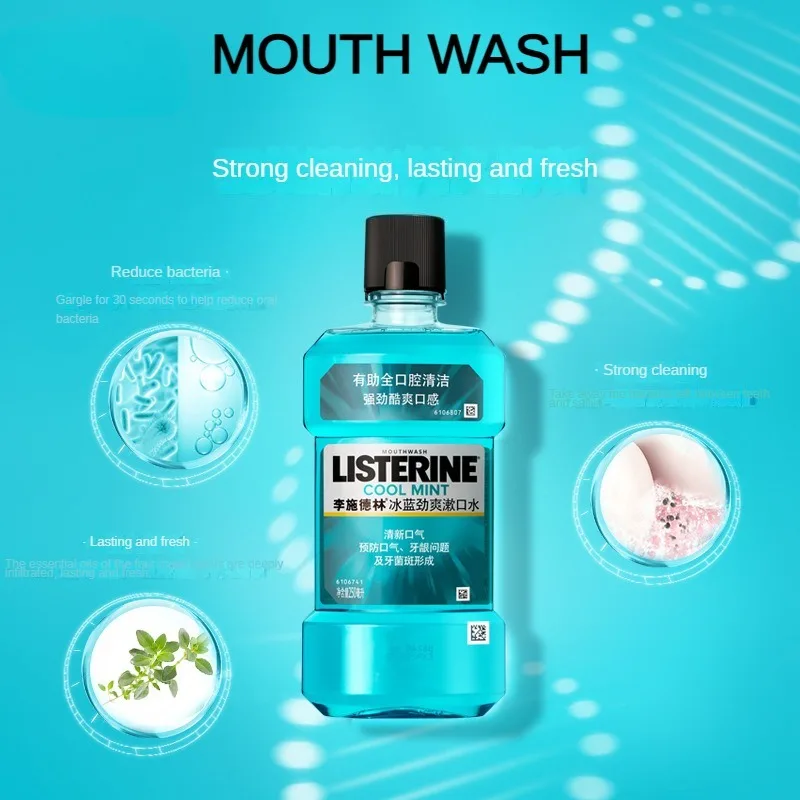 

Mouthwash Ice Blue Power Mouth Wash Freshe Breath Removes Teeth Yellow Oral Odor Stains Oral Health Care 250ml