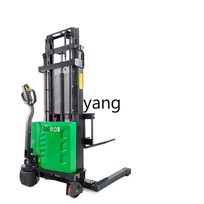 Полностью электрический штабелер LH широкий выдвижной погрузчик загрузка и