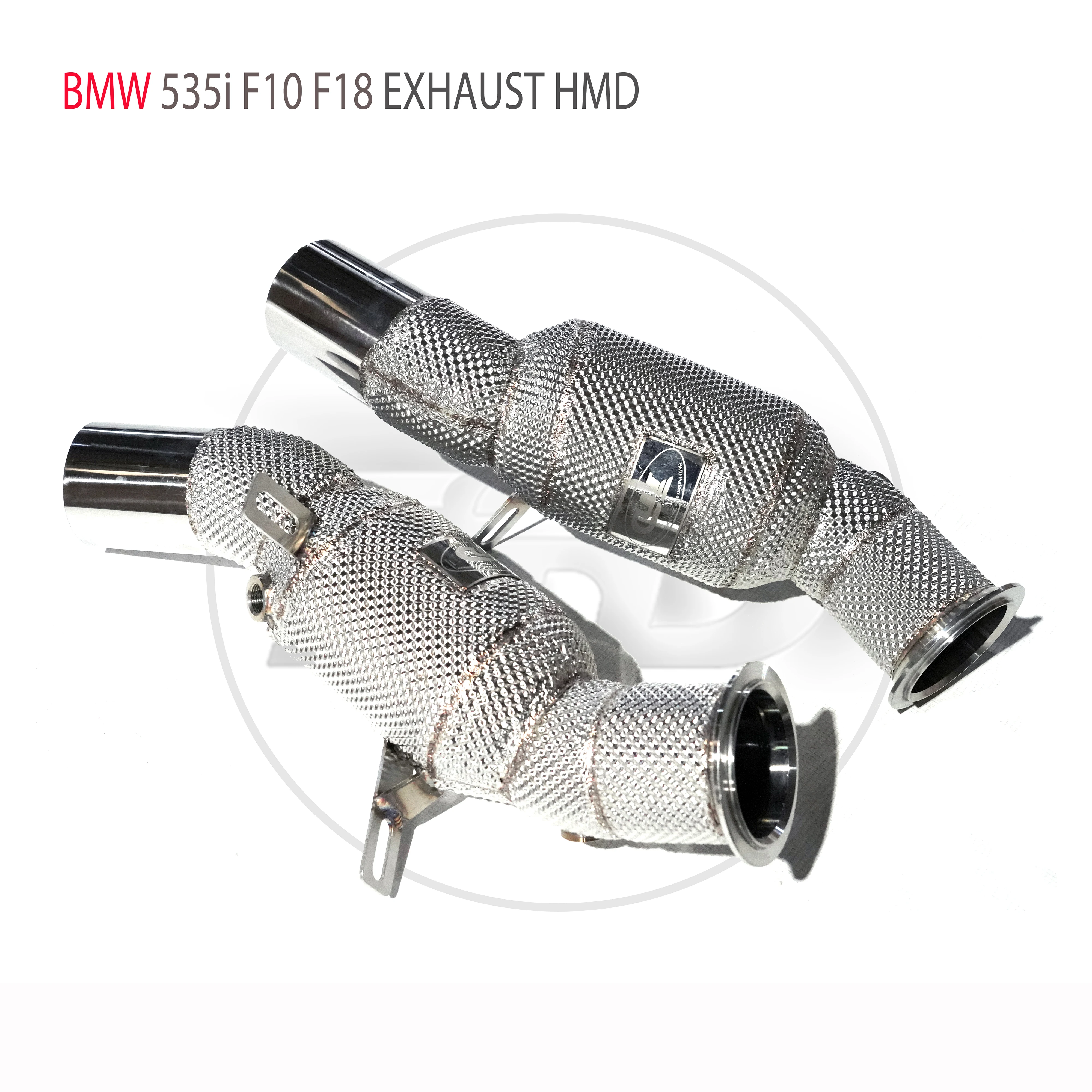 

HMD Exhaust Manifold Downpipe for BMW 535i F10 F18 Car Accessories With Catalytic Converter Header Without Cat Pipe