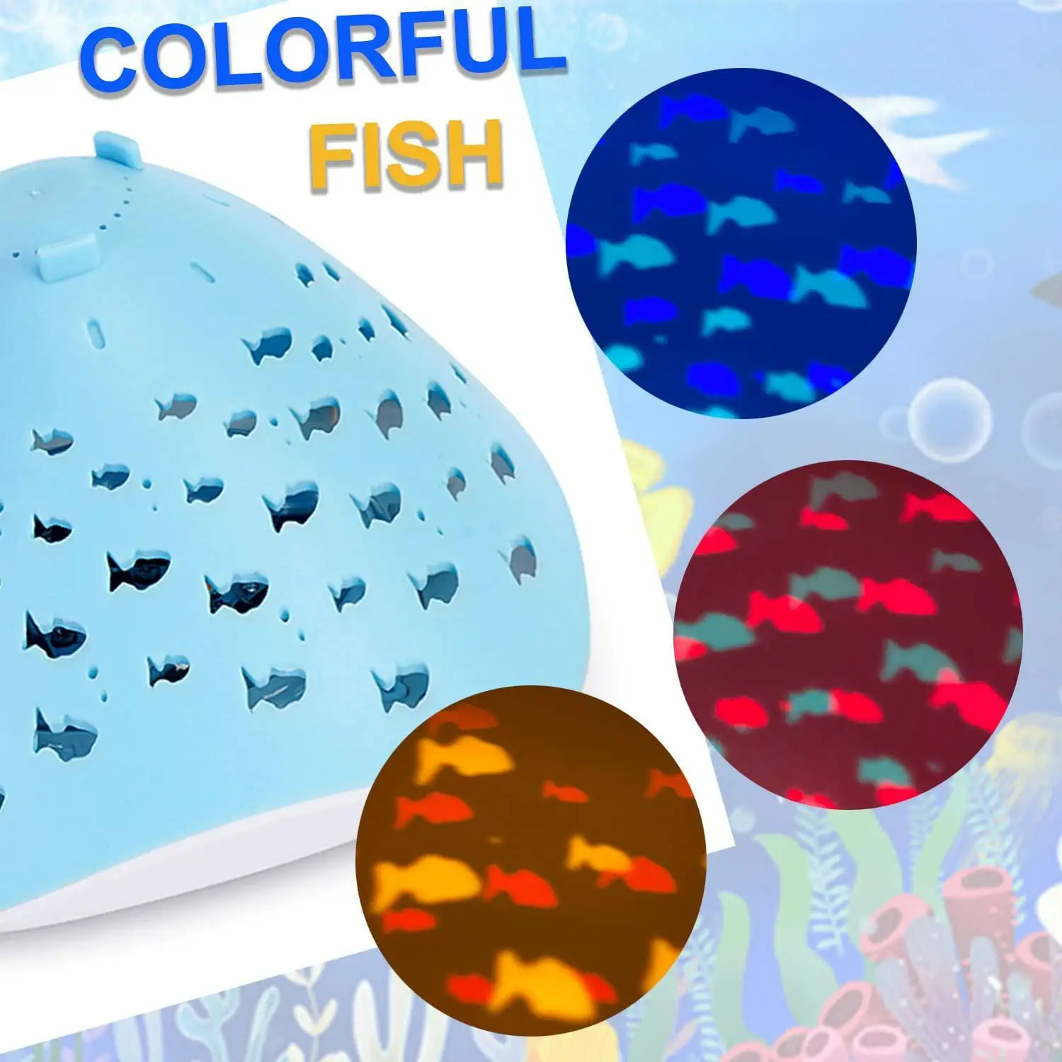 

Submersible Pond Bathtub Hot tub Spa Fountain Projector Kids Gifts Floating Swim Pool Lights Waterproof Colorful Battery Operaed