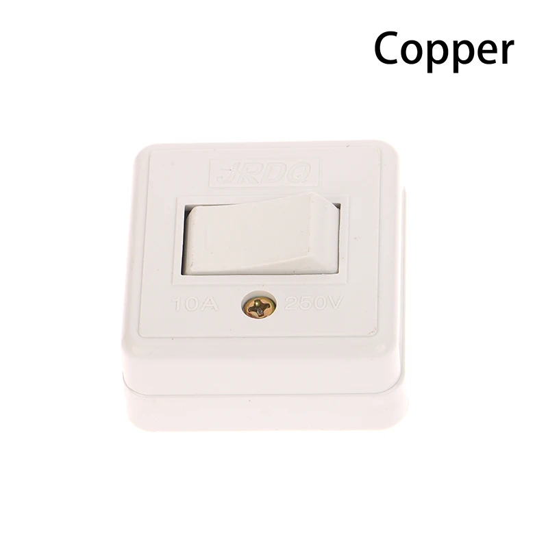 

GD237-10 шт. ручной прикроватный переключатель квадратная плоская кнопка одиночный переключатель управления кнопка проводки кулисный