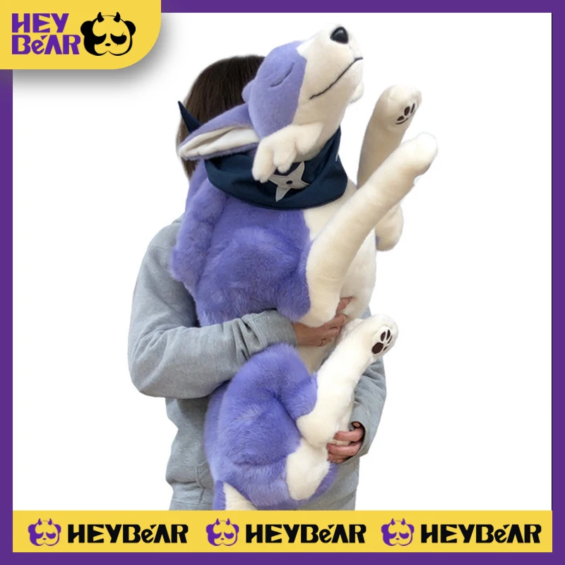 

60 см огромная Плюшевая Кукла Monster Hunter Rise, большая мягкая подушка, плюшевая игрушка-животное, милая игрушка для детей, Рождественский подарок