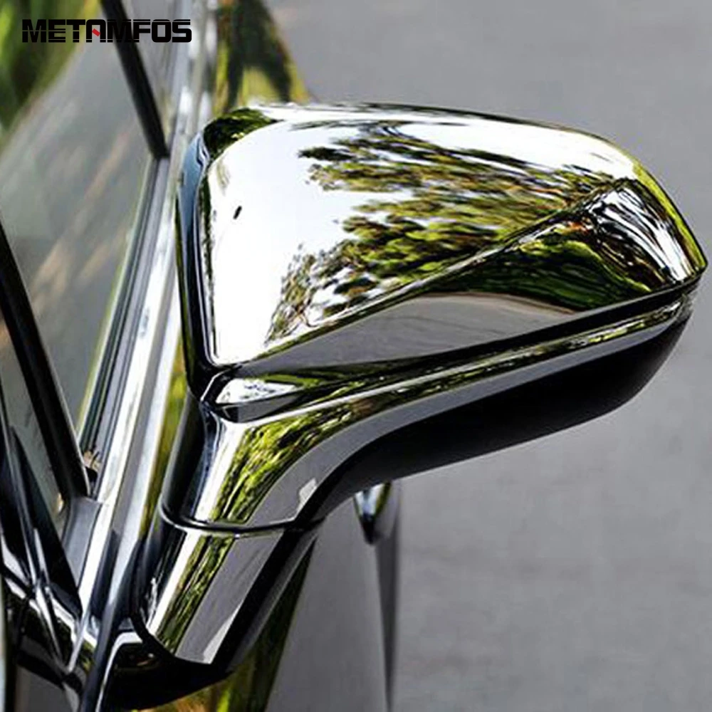 

Rearview Mirror Cover Trim For Lexus RX 2016 2017 2018 2019 Chrome Side Door Mirror Protector Sticker Accessories Car Styling