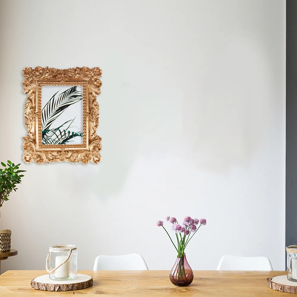 5 шт. маленькая золотая фоторамка A3 реквизит для фотографий мини-рамки винтажный