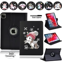 360 rotating tablet case for apple ipad pro 11ipad pro 9 7 inchpro 10 5 inch leather stand auto wake sleep protective cover
