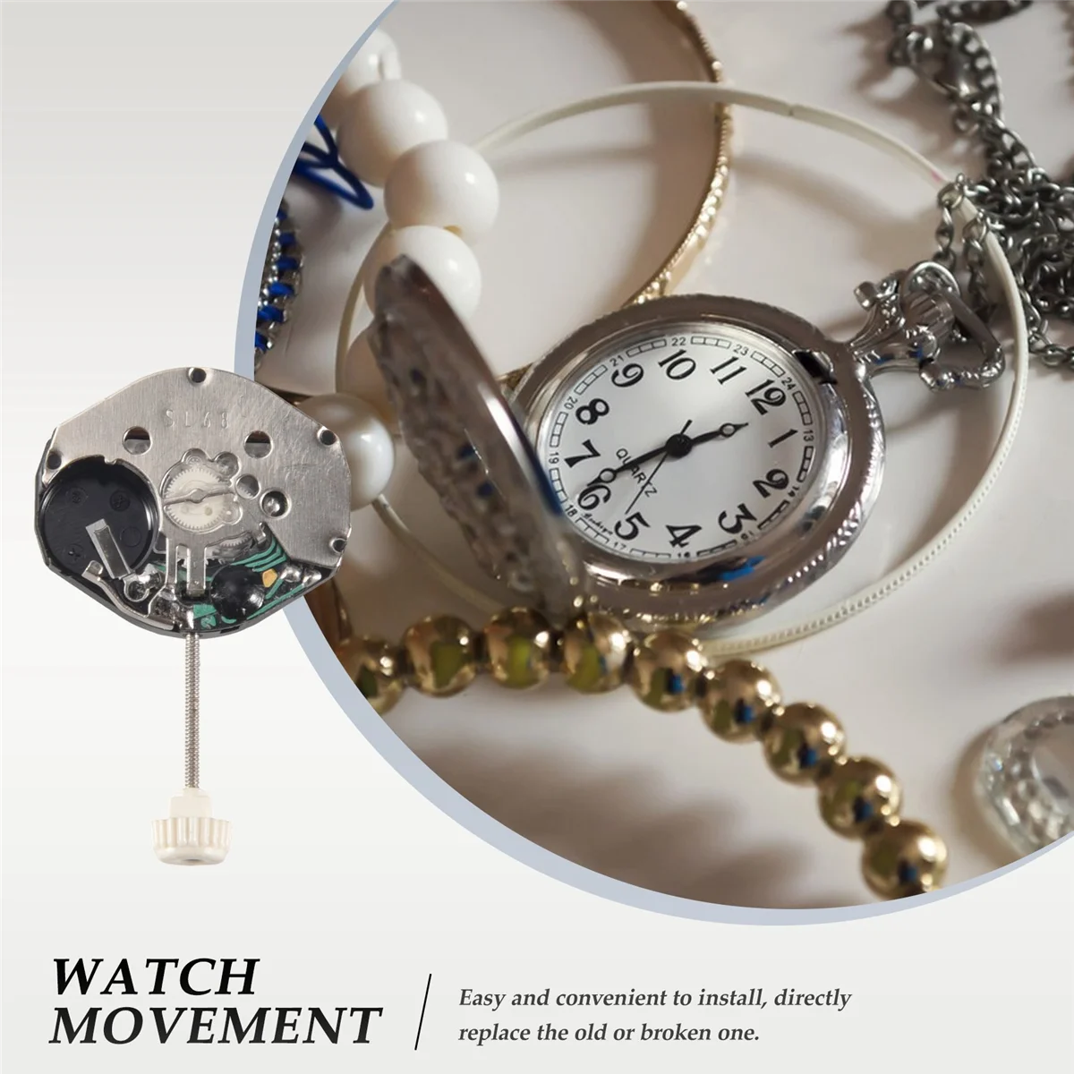 5 шт. сменный механизм для наручных часов SL68