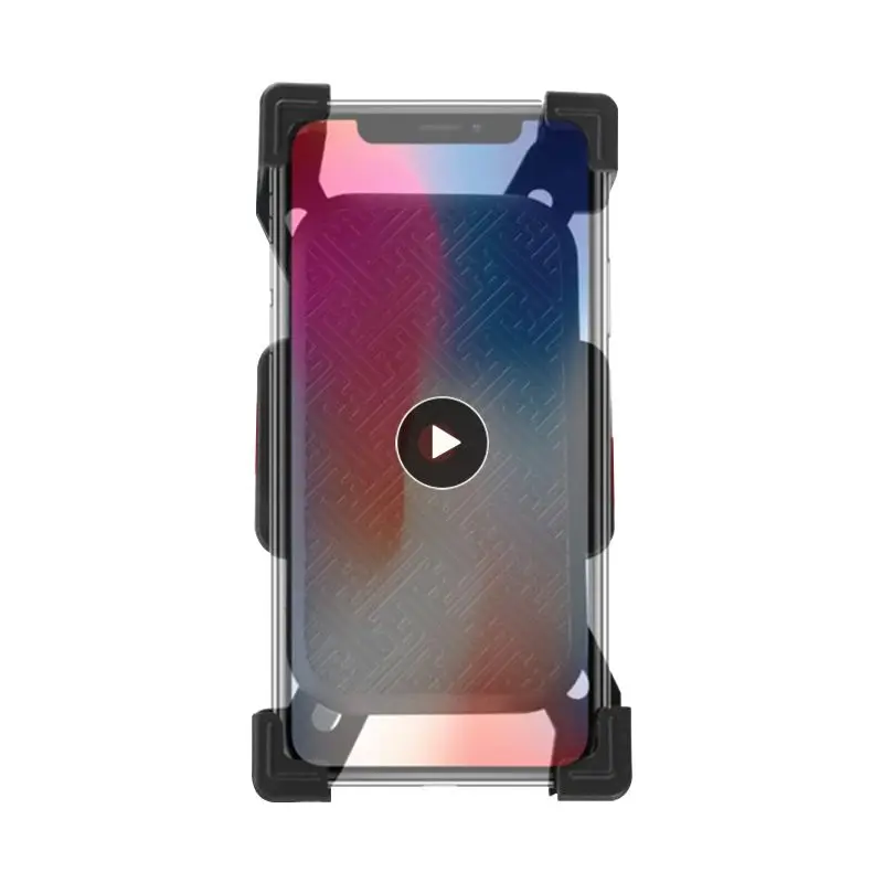 

Universal Stable Motorcycle Bike Phone Holder Support Handlebar Clip Mechanical Cellphone Holder Stand GPS Mount Bracket