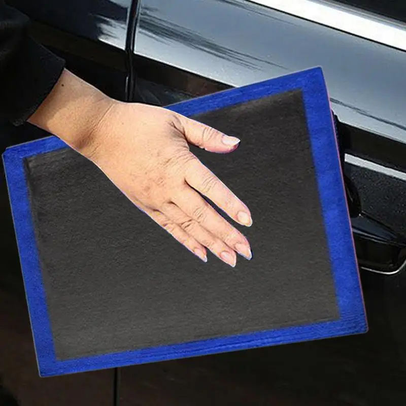 Глиняное полотенце автодетейлинг двусторонняя глиняная тряпка для детализации