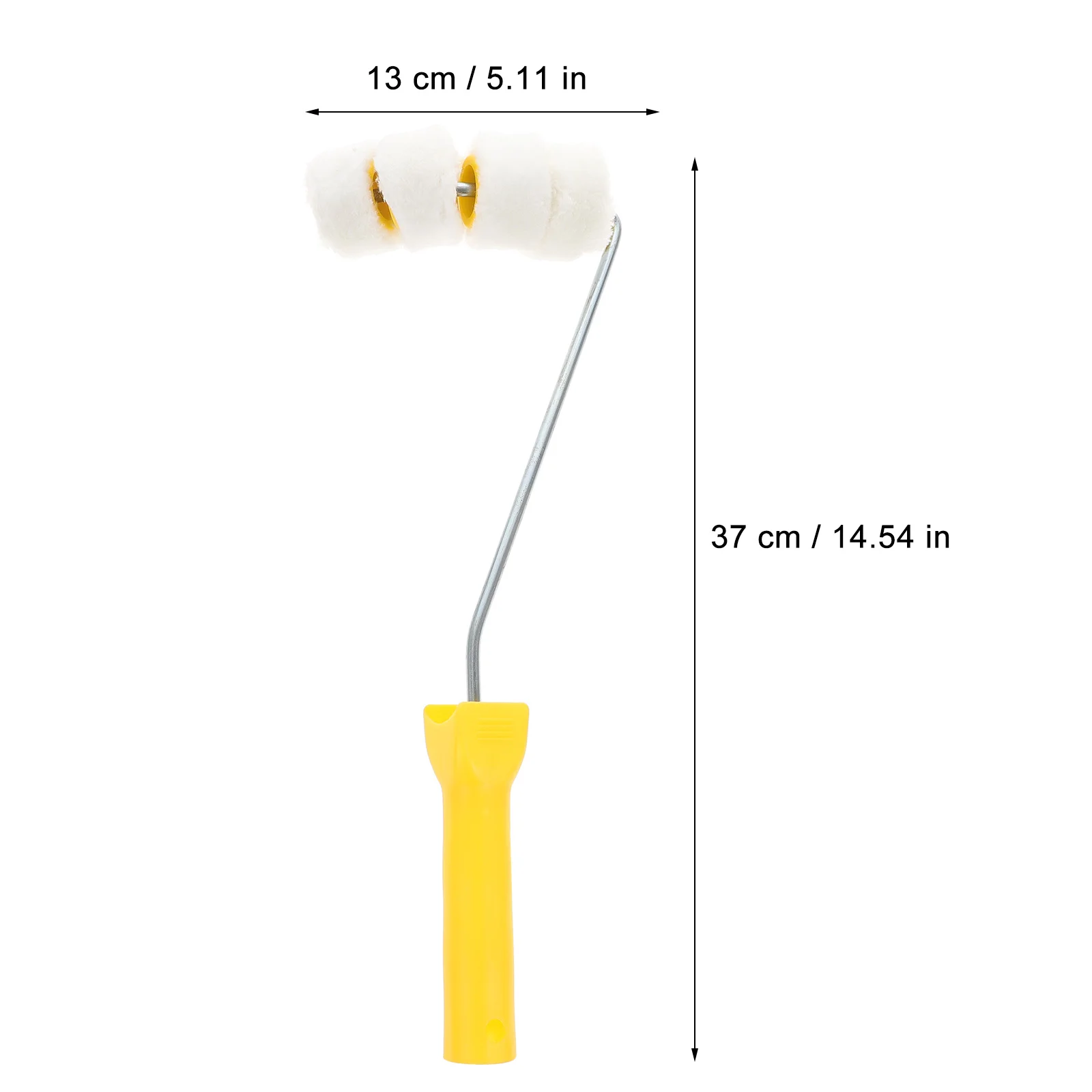 Малярный валик 12-колесный кисть для рисования стен трубка малярный
