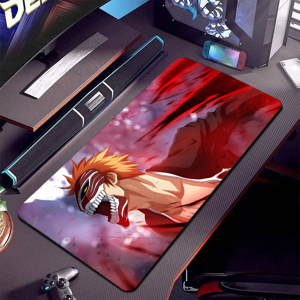 1 шт. отбеливатель Ichigo Bankai напольный коврик XXL RGB игровые коврики для мыши HD черная