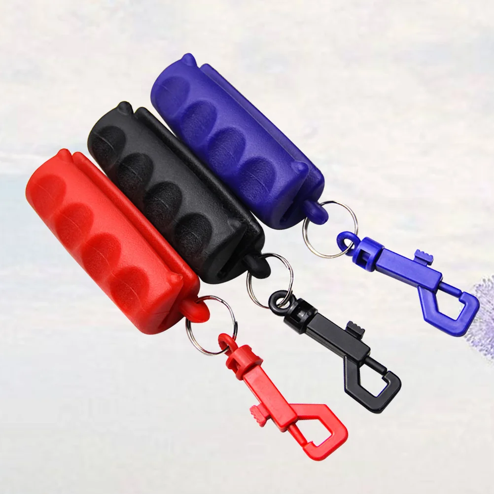 

3 Pcs Compound Bows Target Gripper Protection Hand Keychain Equipment Grippers Keys Outdoor
