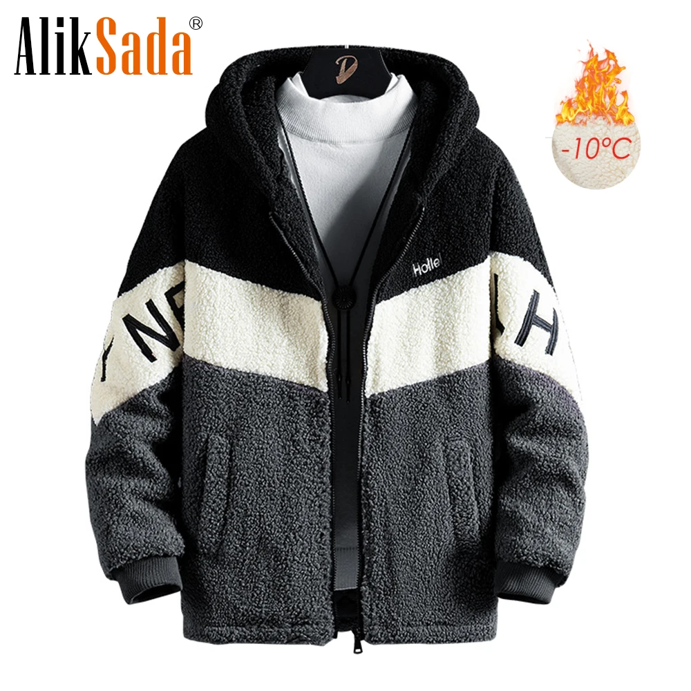 

Мужская теплая флисовая куртка, ветрозащитная Повседневная модная удобная куртка большого размера 4Xl для зимы, 2022