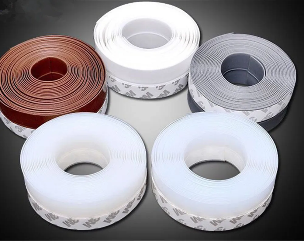 

Door Bottom Seal Strip Weather Window Rubber Seal Weatherstrip Windproof Dust Self Adhesive Door Windshield Sealing Tape