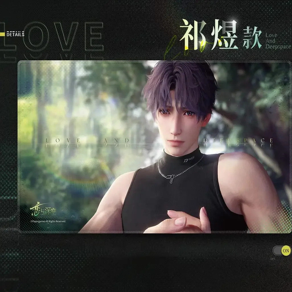 Официальная аниме-игра Love and Deepspace Xavier Zayne Kawaii игровой коврик для косплея мыши