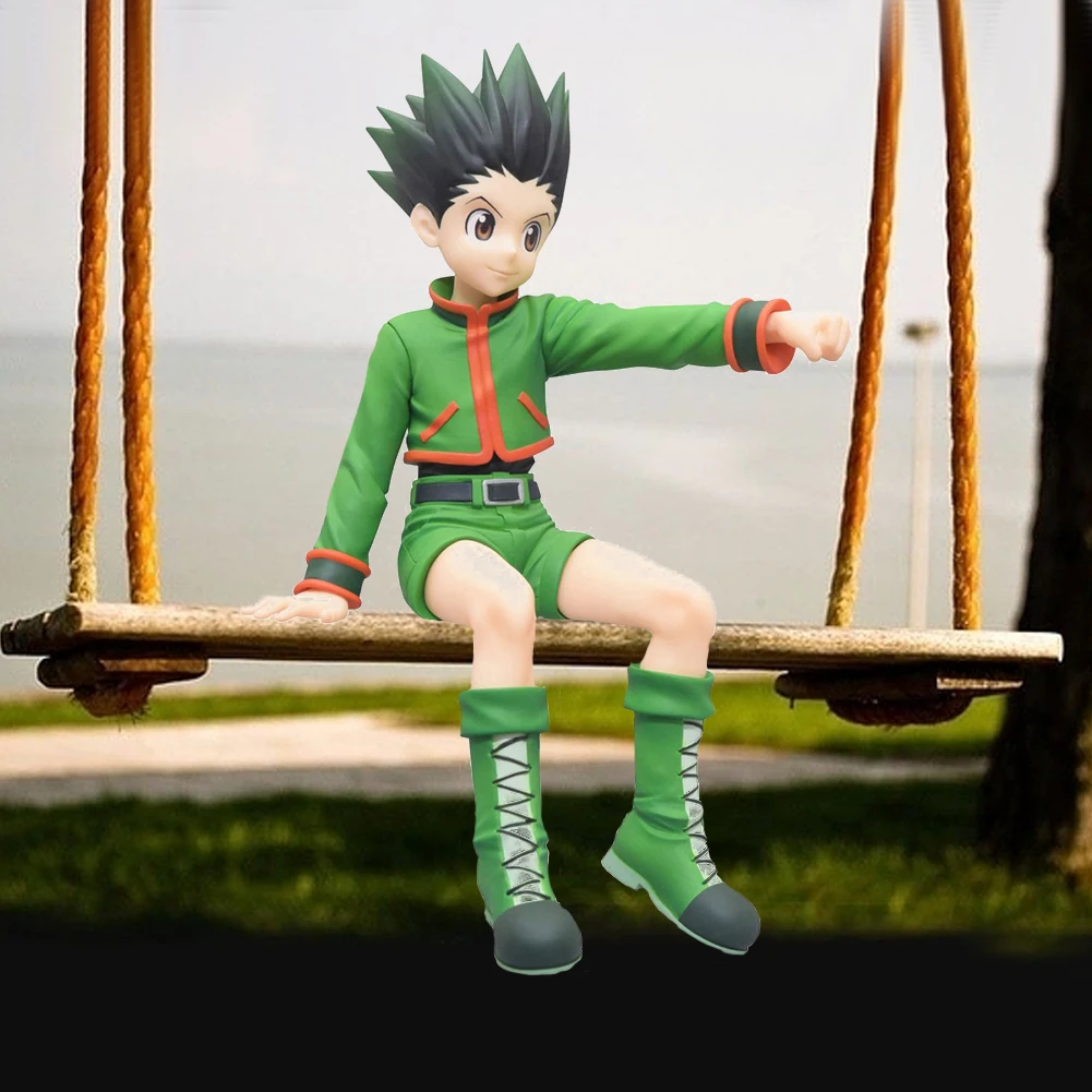 Фото Hxh аниме фигурки Gon Freecss аниме фигурка Zoldyck фигурка Illumi Zaoldyck Kurapika Hisoka статуя из ПВХ унисекс подарок на день рождения №3