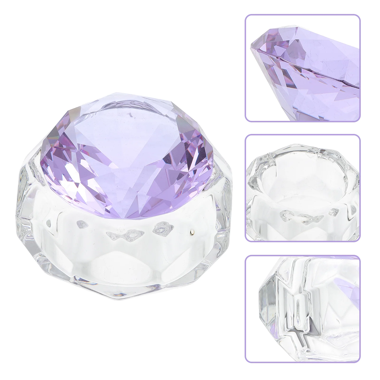 

Manicure Liquid Powder Cup Nail Art Cup with Lid Manicure Brush Washing Cup