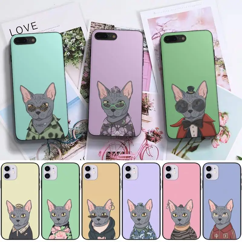 

Trendy And Fashionable Cats Phone Case Fundas Shell Cover For Iphone 6 6s 7 8 Plus Xr X Xs 11 12 13 Mini Pro Max