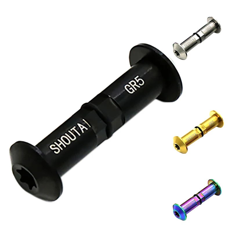 

Bicycle Titanium Alloy Turning Point Screw Bicycle Rear Shock Absorber Fixing Screw Bike Accessories