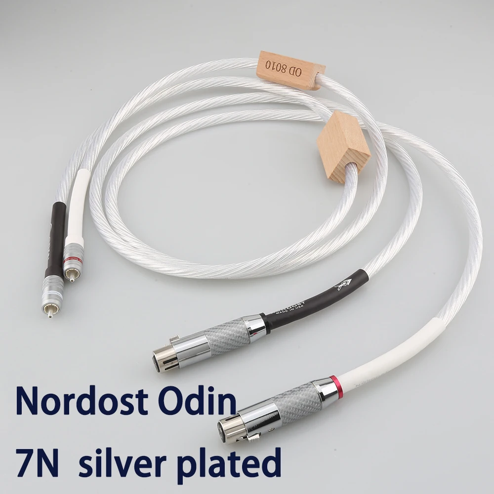 

Nordost Odin 7N RCA к XLR Мужской Женский HIFI соединительный кабель Fever аудио сигнальный кабель усилитель CD сбалансированный кабель