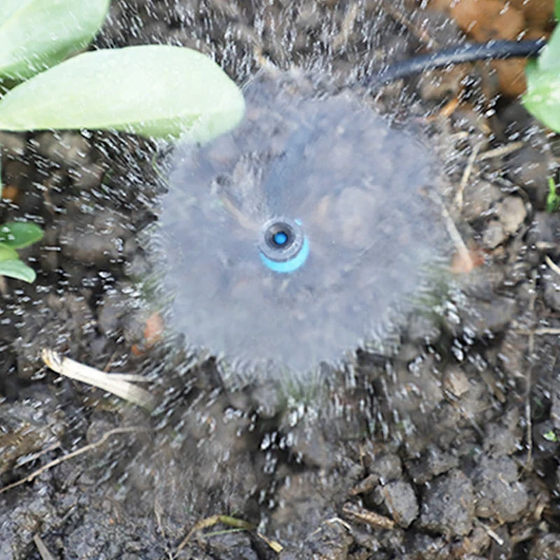 Разбрызгиватели для полива сада на 360 градусов шланга 4/7 мм 1/4 дюйма