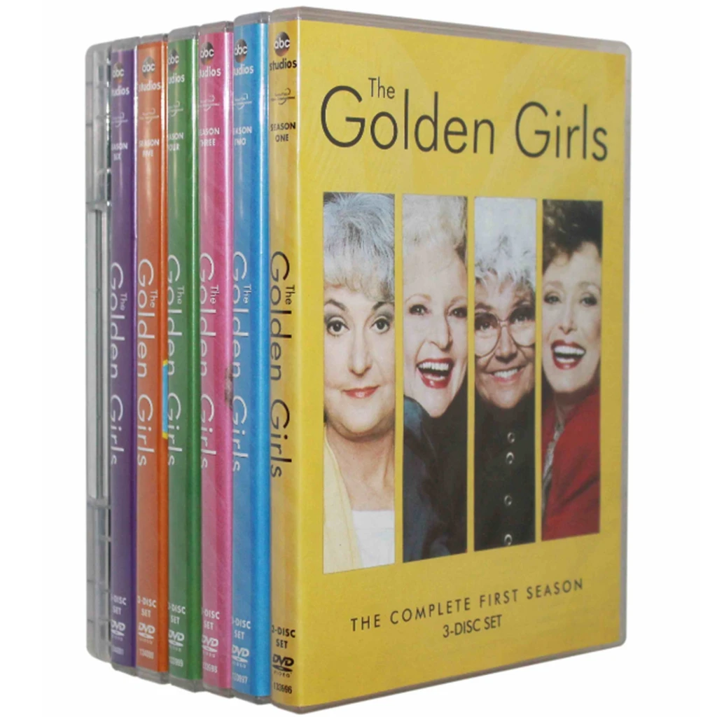

The Golden Girls The Complete Series Seasons 1-7 DVD Box Set 21 Disc