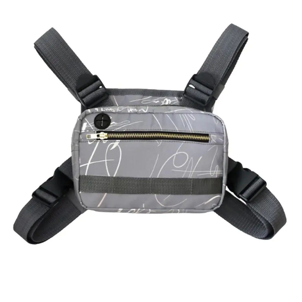 

Outdoor Sport Bag Running Foldable Chest Bag Vest Chest Bag for Camping