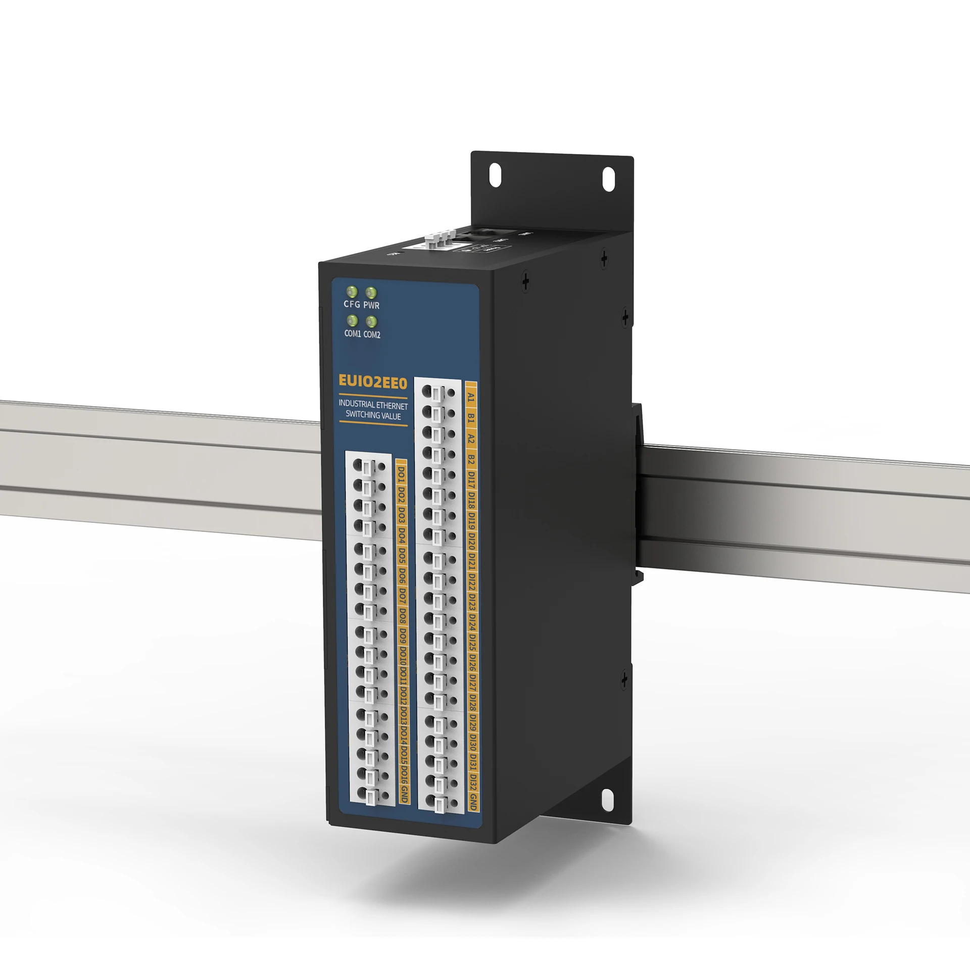 2 порта RS485 16DI 16DO modbus tcp io mdules промышленные модули Ethernet с дистанционным управлением