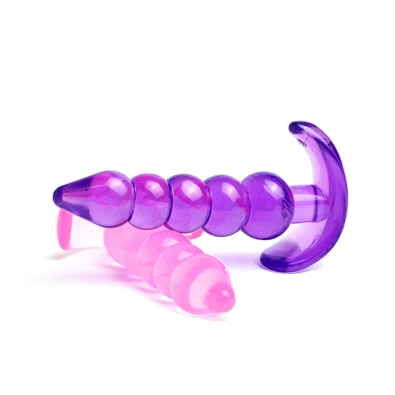 Анальные шарики Желейная Анальная пробка массажер простаты точки G силиконовые