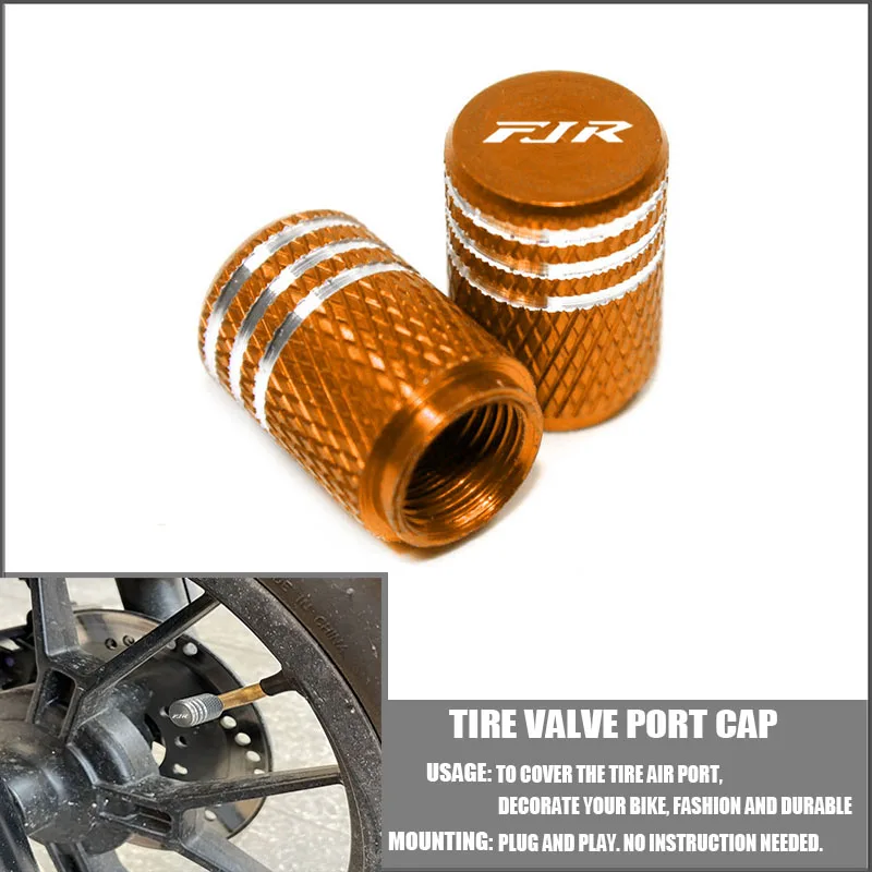 

Крышка штока клапана воздушного порта шины мотоцикла, алюминиевые аксессуары CNC для YAMAHA XJ6 XJR1300 XJR 1300 FJR1300 FJR 1300