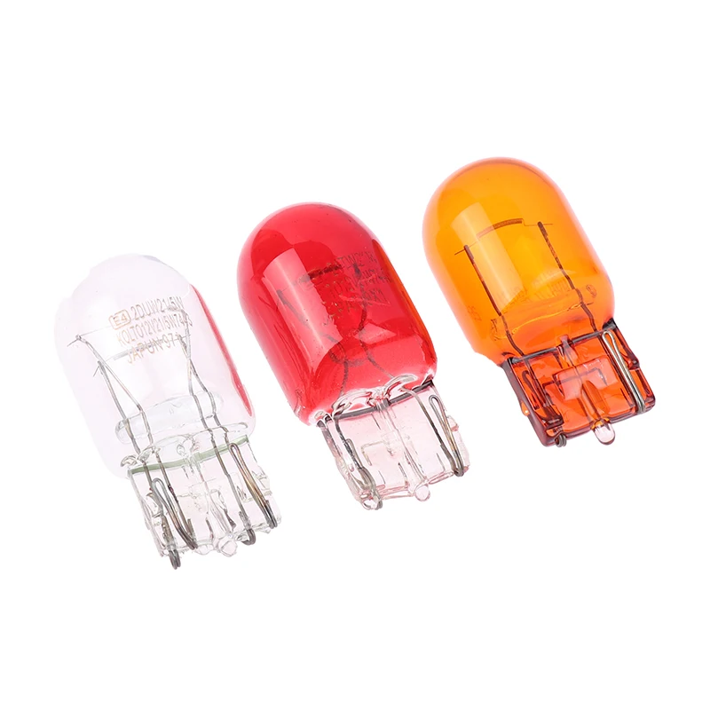 Галогенные лампы T20 7440 7443 WY21W W21W W21/5W суперъяркая задняя фонарь заднего хода для